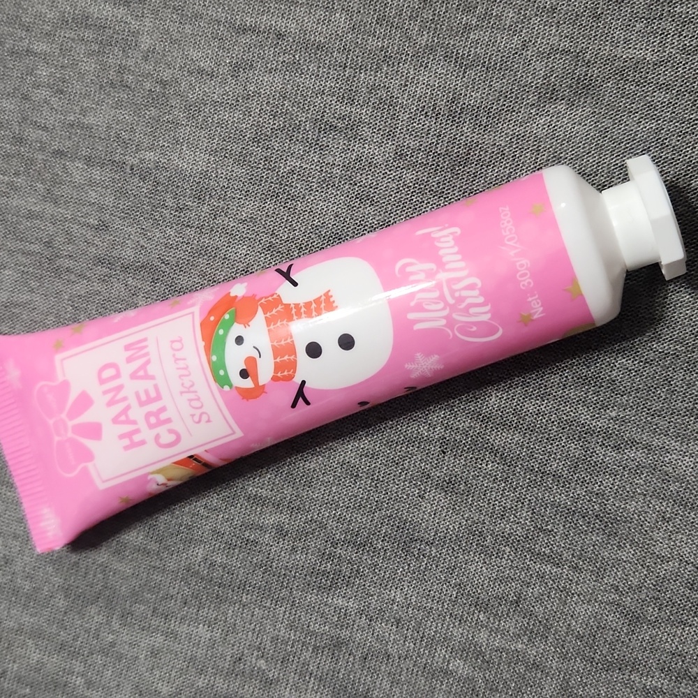🔴 Limited Edition MISS FACTOR X Xmas Sakura Scent Hand Cream Lotion Moisturizer